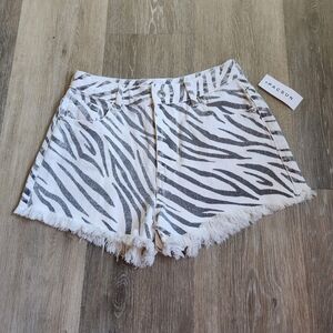 NWT PACSUN HIGH RISE FESTIVAL SHORTS